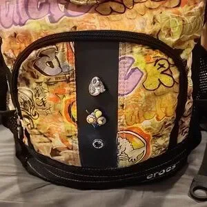 CROCS | Bags | Crocs Full Size Backpack Crocodile Graffiti  display picture 3
